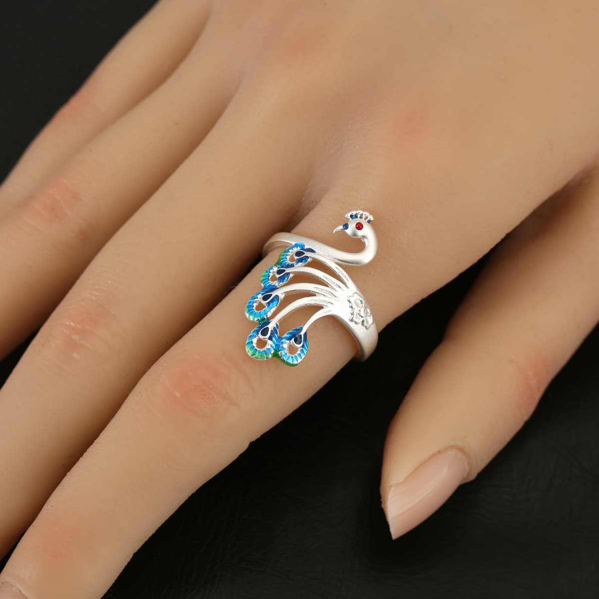 Women's Exquisite Elegant Peacock Fashion Ring